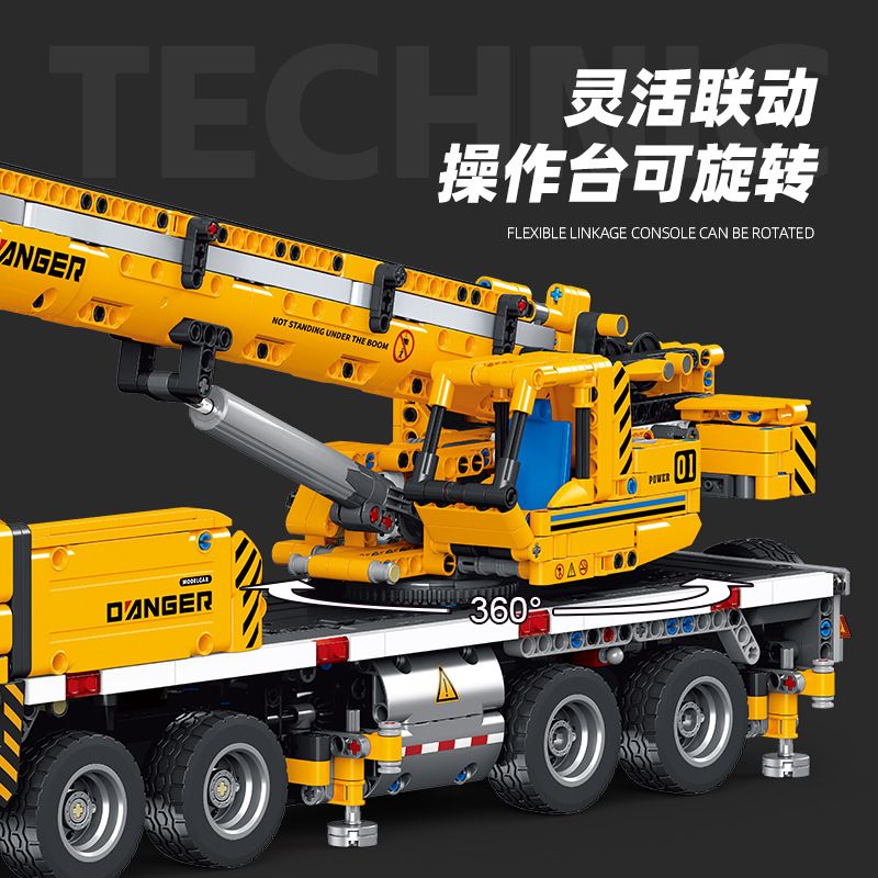 XINGLESHI FF11011 11011 CẦN CẨU bộ đồ chơi xếp lắp ráp ghép mô hình Technic Kỹ Thuật Công Nghệ Cao Mô Hình Phương Tiện 2024 khối