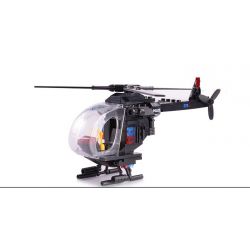 WOMA C0532 0532 Xếp hình kiểu  SWAT SPECIAL FORCE SWAT Team Force Trực Thăng Phối Hợp Xe Chở Lính đặc Nhiệm 593 khối