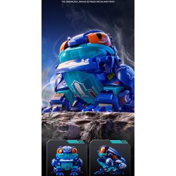 JI BRICK 39903 ĐẢNG ÁO GIÁP ẾCH BÓNG. bộ đồ chơi xếp lắp ráp ghép mô hình 669 khối