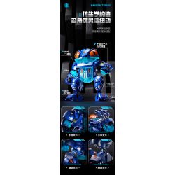 JI BRICK 39903 ĐẢNG ÁO GIÁP ẾCH BÓNG. bộ đồ chơi xếp lắp ráp ghép mô hình 669 khối