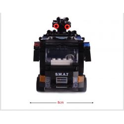 WOMA C0532 0532 Xếp hình kiểu  SWAT SPECIAL FORCE SWAT Team Force Trực Thăng Phối Hợp Xe Chở Lính đặc Nhiệm 593 khối