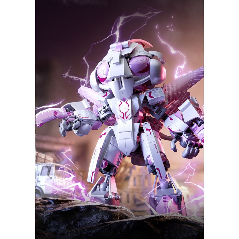 JI BRICK 39904 ĐẢNG CỦA NHỮNG CON THÚ Ý NGHĨA CHIẾN TRANH THẦN CHÚ bộ đồ chơi xếp lắp ráp ghép mô hình 645 khối