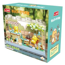 JAKI HK162 DAVID XIONG TỪ YUANQI CANTEEN TRUNG TÂM TẾ PHẬT GIÁO bộ đồ chơi xếp lắp ráp ghép mô hình