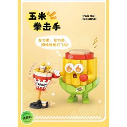 LOZ 8858 THỂ THAO THỰC VẬT VÕ SĨ NGÔ bộ đồ chơi xếp lắp ráp ghép mô hình 350 khối