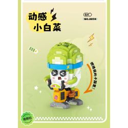 LOZ 8859 THỂ THAO THỰC VẬT BẮP CẢI DYNAMIC bộ đồ chơi xếp lắp ráp ghép mô hình