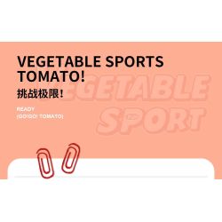LOZ 8860 THỂ THAO THỰC VẬT TOMATO HERCULES bộ đồ chơi xếp lắp ráp ghép mô hình