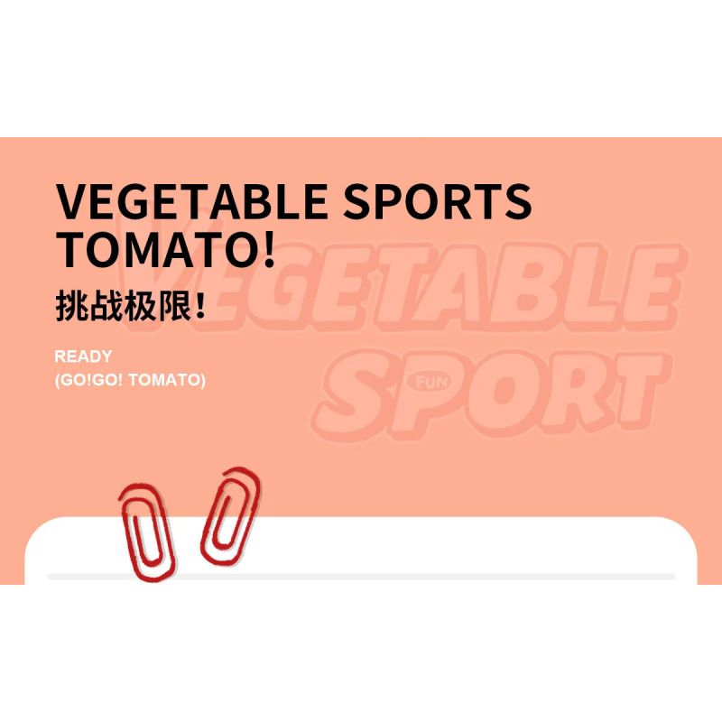 LOZ 8860 THỂ THAO THỰC VẬT TOMATO HERCULES bộ đồ chơi xếp lắp ráp ghép mô hình