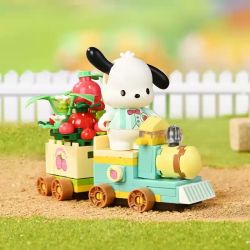 KEEPPLEY K20866 20866 THỊ TRẤN STRAWBERRY CHÓ PACHA EXPRESS bộ đồ chơi xếp lắp ráp ghép mô hình POCHACCO 147 khối
