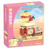 KEEPPLEY K20868 20868 THỊ TRẤN STRAWBERRY SANRIO bộ đồ chơi xếp lắp ráp ghép mô hình POMPOMPURIN 169 khối