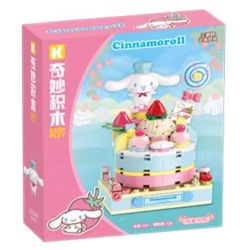 KEEPPLEY K20869 20869 THỊ TRẤN STRAWBERRY SANRIO CHÓ TAI TO NGỌT bộ đồ chơi xếp lắp ráp ghép mô hình CINNAMOROLL 126 khối