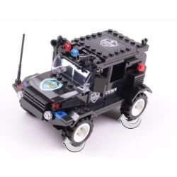 WOMA C0533 0533 Xếp hình kiểu  SWAT SPECIAL FORCE SWAT Helicopter Car Trực Thăng Phối Hợp ô Tô Lính đặc Nhiệm 594 khối