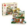 MorkModel 20204 Mork Model 20204 SÂN THƯỢNG CAFE 3IN1 bộ đồ chơi xếp lắp ráp ghép mô hình Creator BALCONY COFFEE SHOP Sáng Tạo 875 khối