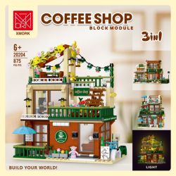 MorkModel 20204 Mork Model 20204 SÂN THƯỢNG CAFE 3IN1 bộ đồ chơi xếp lắp ráp ghép mô hình Creator BALCONY COFFEE SHOP Sáng Tạo 875 khối MorkModel 20204 Mork Model 20204 SÂN THƯỢNG CAFE 3IN1 bộ đồ chơi xếp lắp ráp ghép mô hình Creator BALCONY COFFEE SHOP Sáng Tạo 875 khối