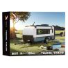 XBERT 66117 RV KÉO bộ đồ chơi xếp lắp ráp ghép mô hình City TRAVEL TAILER Thành Phố 393 khối