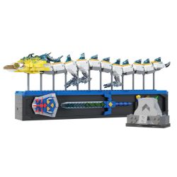 XBERT 66133 ZELDA WHITE RỒNG bộ đồ chơi xếp lắp ráp ghép mô hình City Thành Phố 1361 khối