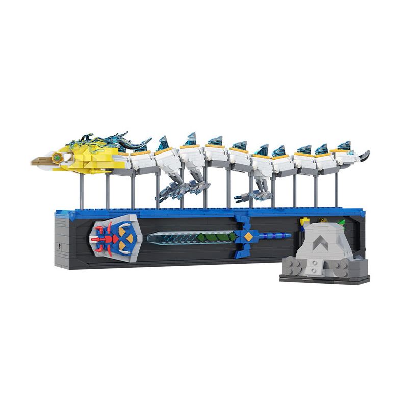 XBERT 66133 ZELDA WHITE RỒNG bộ đồ chơi xếp lắp ráp ghép mô hình City Thành Phố 1361 khối