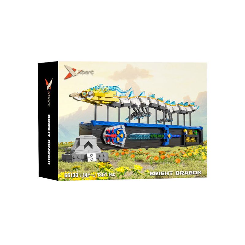 XBERT 66133 ZELDA WHITE RỒNG bộ đồ chơi xếp lắp ráp ghép mô hình City Thành Phố 1361 khối