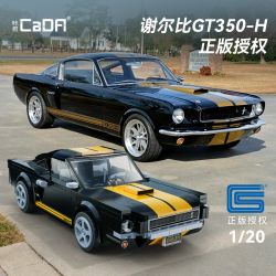 CADA DOUBLEE C51093 51093 SHELBY GT350H LẬP TRÌNH XE ĐIỀU KHIỂN TỪ XA CHẾ ĐỘ KÉP 1:20 bộ đồ chơi xếp lắp ráp ghép mô hình Creator Sáng Tạo 292 khối