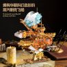 JIESTAR JJ9176 9176 TÀU VŨ TRỤ TƯỞNG TƯỢNG HƠI NƯỚC bộ đồ chơi xếp lắp ráp ghép mô hình STEAM FANTASY SPACESHIP 1864 khối
