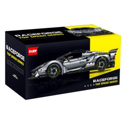GULY 10638 LAMBORGHINI MỘT CHIẾC XE THỂ THAO KHÁI NIỆM tỷ lệ 1:8 bộ đồ chơi xếp lắp ráp ghép mô hình Technic RACEFORGE Kỹ Thuật Công Nghệ Cao Mô Hình Phương Tiện 3392 khối
