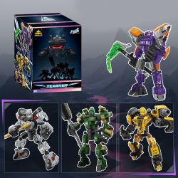 Kazi KY8132 8132 BIẾN DẠNG HAI HÌNH MECHA THỨ bộ đồ chơi xếp lắp ráp ghép mô hình