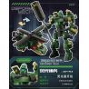 Kazi KY8132 8132 BIẾN DẠNG HAI HÌNH MECHA THỨ bộ đồ chơi xếp lắp ráp ghép mô hình
