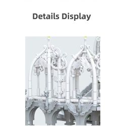 BAKA TECHNOLOGY 33239 LORD OF THE RINGS HÀNH LANG THẦN KỲ THUNG LŨNG ELF bộ đồ chơi xếp lắp ráp ghép mô hình The Lord Of The Rings CORRIDOR OF WONDER Chúa Nhẫn 2052 khối