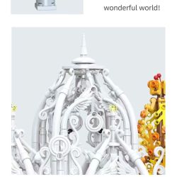 BAKA TECHNOLOGY 33239 LORD OF THE RINGS HÀNH LANG THẦN KỲ THUNG LŨNG ELF bộ đồ chơi xếp lắp ráp ghép mô hình The Lord Of The Rings CORRIDOR OF WONDER Chúa Nhẫn 2052 khối