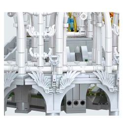 BAKA TECHNOLOGY 33239 LORD OF THE RINGS HÀNH LANG THẦN KỲ THUNG LŨNG ELF bộ đồ chơi xếp lắp ráp ghép mô hình The Lord Of The Rings CORRIDOR OF WONDER Chúa Nhẫn 2052 khối