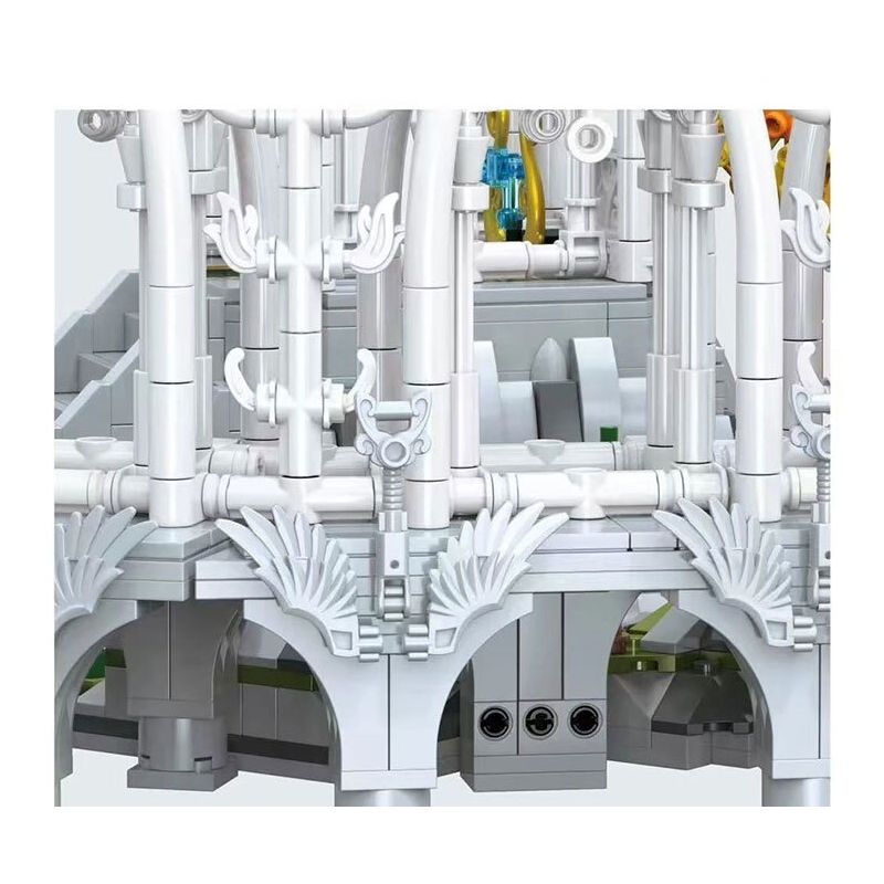 BAKA TECHNOLOGY 33239 LORD OF THE RINGS HÀNH LANG THẦN KỲ THUNG LŨNG ELF bộ đồ chơi xếp lắp ráp ghép mô hình The Lord Of The Rings CORRIDOR OF WONDER Chúa Nhẫn 2052 khối