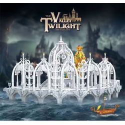 BAKA TECHNOLOGY 33239 LORD OF THE RINGS HÀNH LANG THẦN KỲ THUNG LŨNG ELF bộ đồ chơi xếp lắp ráp ghép mô hình The Lord Of The Rings CORRIDOR OF WONDER Chúa Nhẫn 2052 khối