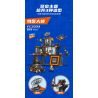 FORANGE FC3333 3333 XÂY DỰNG SWAT bộ đồ chơi xếp lắp ráp ghép mô hình City Thành Phố 619 khối