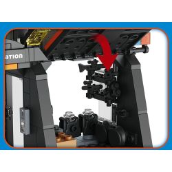 FORANGE FC3333 3333 XÂY DỰNG SWAT bộ đồ chơi xếp lắp ráp ghép mô hình City Thành Phố 619 khối