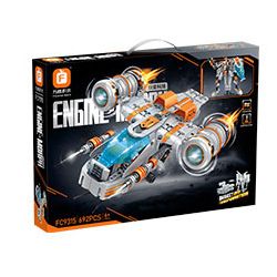 FORANGE FC9315 9315 THAY ĐỔI TRỰC TIẾP CỦA DAO CẠO bộ đồ chơi xếp lắp ráp ghép mô hình 692 khối