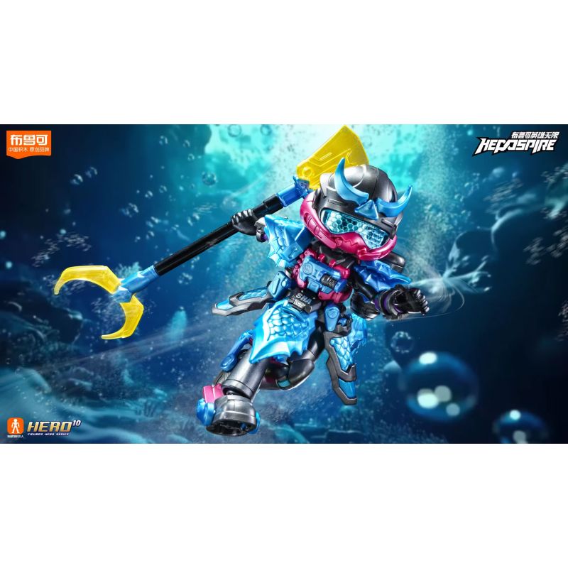 BLOKEES 85039 HEROES INFINITE BATTLE SUIT SHA WUJING bộ đồ chơi xếp lắp ráp ghép mô hình Movie & Game Phim Và Trò Chơi