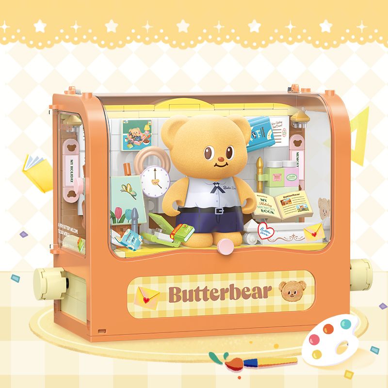 TOP TOY TC2611 2611 NHẬT KÝ MẶC QUẦN ÁO BUTTER bộ đồ chơi xếp lắp ráp ghép mô hình BUTTERBRAR 280 khối