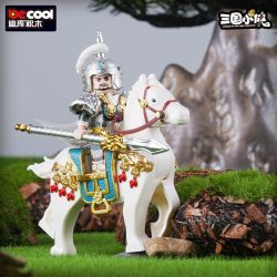 DECOOL BRICKCOOL 20803 CÁC ANH HÙNG BA VƯƠNG QUỐC ZHAO YUN TRẬN CHIẾN SÔNG HAN bộ đồ chơi xếp lắp ráp ghép mô hình Three Kingdoms Tam Quốc Diễn Nghĩa