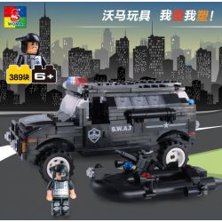 WOMA C0528 0528 Xếp hình kiểu  SWAT SPECIAL FORCE SWAT Crocodile Swamp Patrol Đặc Nhiệm Vùng đầm Lầy 389 khối