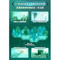 KEEPPLEY 75002 NHÀ HÁT ULTRAMAN SUPER AUROR SP BULLET TIME AND SPACE SHOWDOWN bộ đồ chơi xếp lắp ráp ghép mô hình Movie & Game Phim Và Trò Chơi