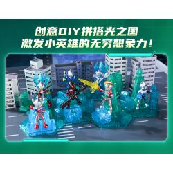 KEEPPLEY 75002 NHÀ HÁT ULTRAMAN SUPER AUROR SP BULLET TIME AND SPACE SHOWDOWN bộ đồ chơi xếp lắp ráp ghép mô hình Movie & Game Phim Và Trò Chơi