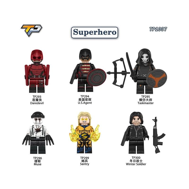 TP 1037 293 294 295 296 299 300 SUPERHEROES 6 MÔ HÌNH bộ đồ chơi xếp lắp ráp ghép mô hình Super Heroes Siêu Nhân Anh Hùng TP 1037 293 294 295 296 299 300 SUPERHEROES 6 MÔ HÌNH bộ đồ chơi xếp lắp ráp ghép mô hình Super Heroes Siêu Nhân Anh Hùng
