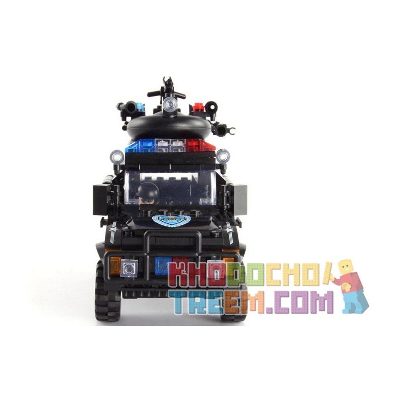 WOMA C0528 0528 Xếp hình kiểu  SWAT SPECIAL FORCE SWAT Crocodile Swamp Patrol Đặc Nhiệm Vùng đầm Lầy 389 khối