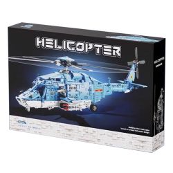 GOQI GQ-3052 3052 GQ3052 MÁY BAY TRỰC THĂNG VŨ TRANG bộ đồ chơi xếp lắp ráp ghép mô hình Technic HELICOPTER Kỹ Thuật Công Nghệ Cao Mô Hình Phương Tiện 1711 khối