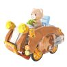 KAIDO KD99049 99049 KEM GẤU CROISSANT bộ đồ chơi xếp lắp ráp ghép mô hình