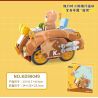 KAIDO KD99049 99049 KEM GẤU CROISSANT bộ đồ chơi xếp lắp ráp ghép mô hình