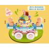 KAIDO KD99049 99049 KEM GẤU CROISSANT bộ đồ chơi xếp lắp ráp ghép mô hình