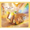 KAIDO KD99049 99049 KEM GẤU CROISSANT bộ đồ chơi xếp lắp ráp ghép mô hình