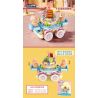 KAIDO KD99050 99050 GẤU KEM BÁNH LỚP bộ đồ chơi xếp lắp ráp ghép mô hình