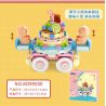 KAIDO KD99050 99050 GẤU KEM BÁNH LỚP bộ đồ chơi xếp lắp ráp ghép mô hình