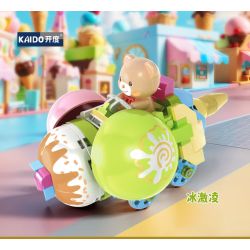 KAIDO KD99051 99051 GẤU KEM bộ đồ chơi xếp lắp ráp ghép mô hình